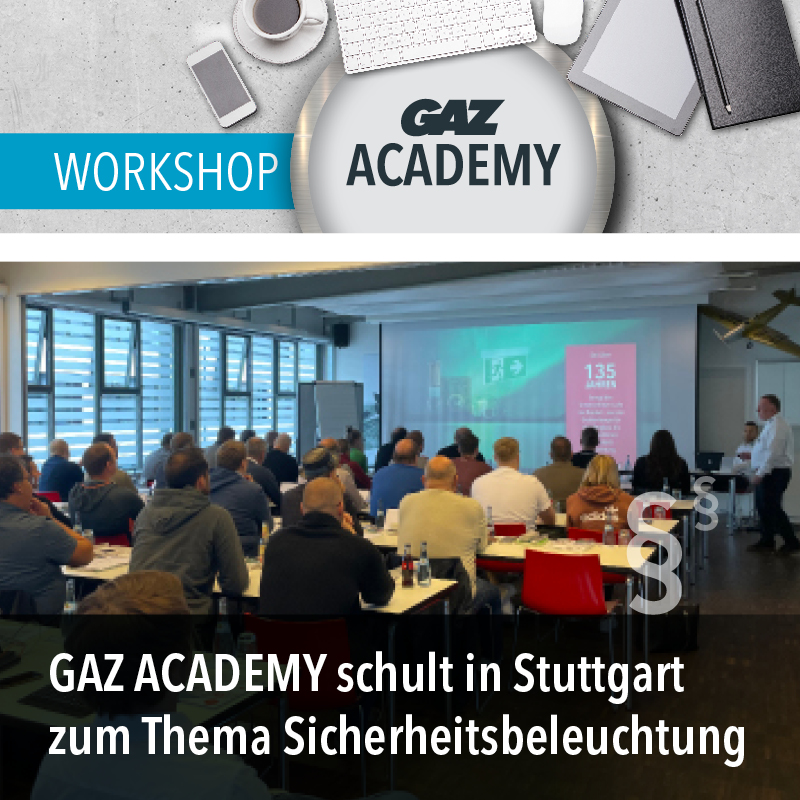 GAZ ACADEMY in der Motorworld Böblingen bei Stuttgart