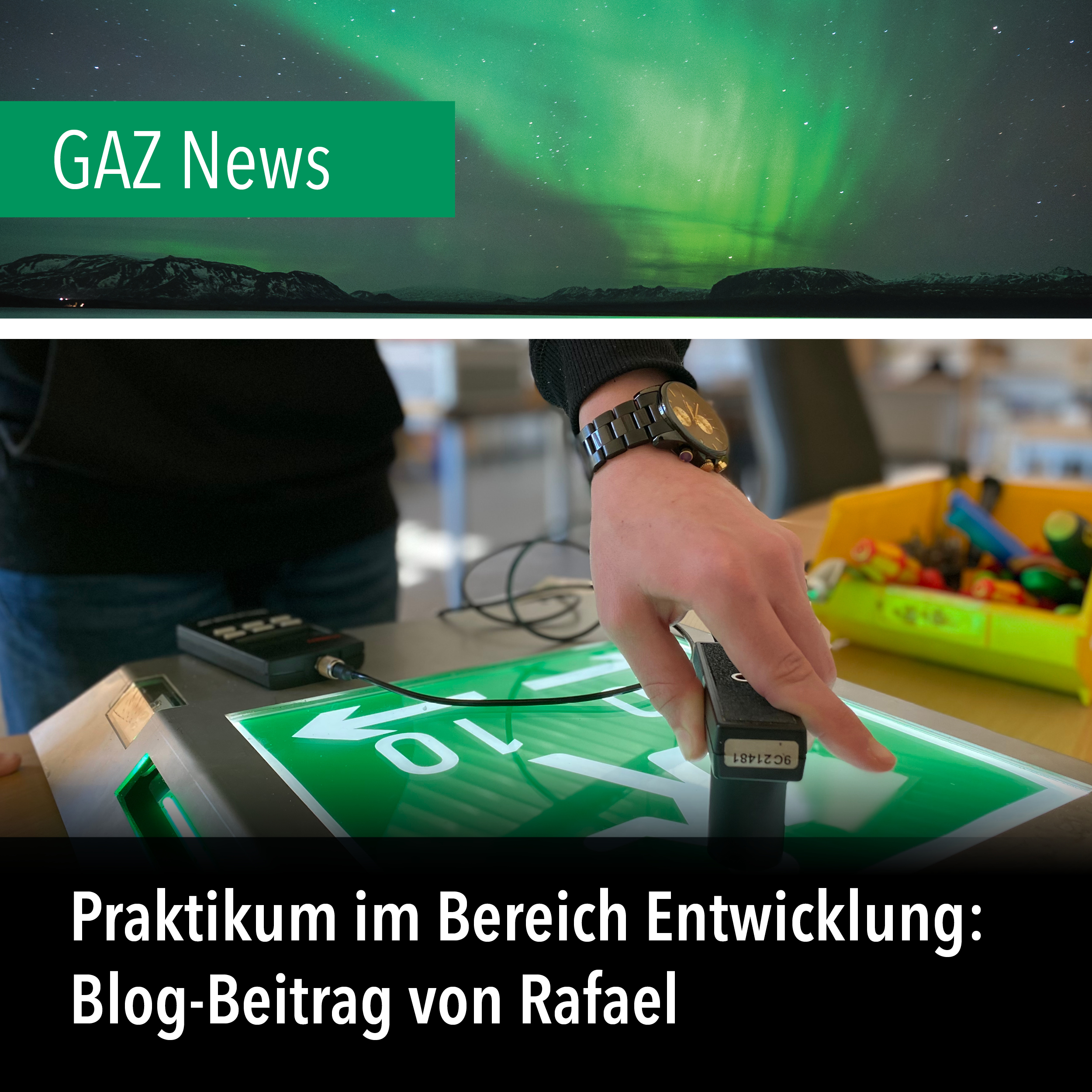 Praktikum im Bereich Entwicklung: Blog-Beitrag von Rafael