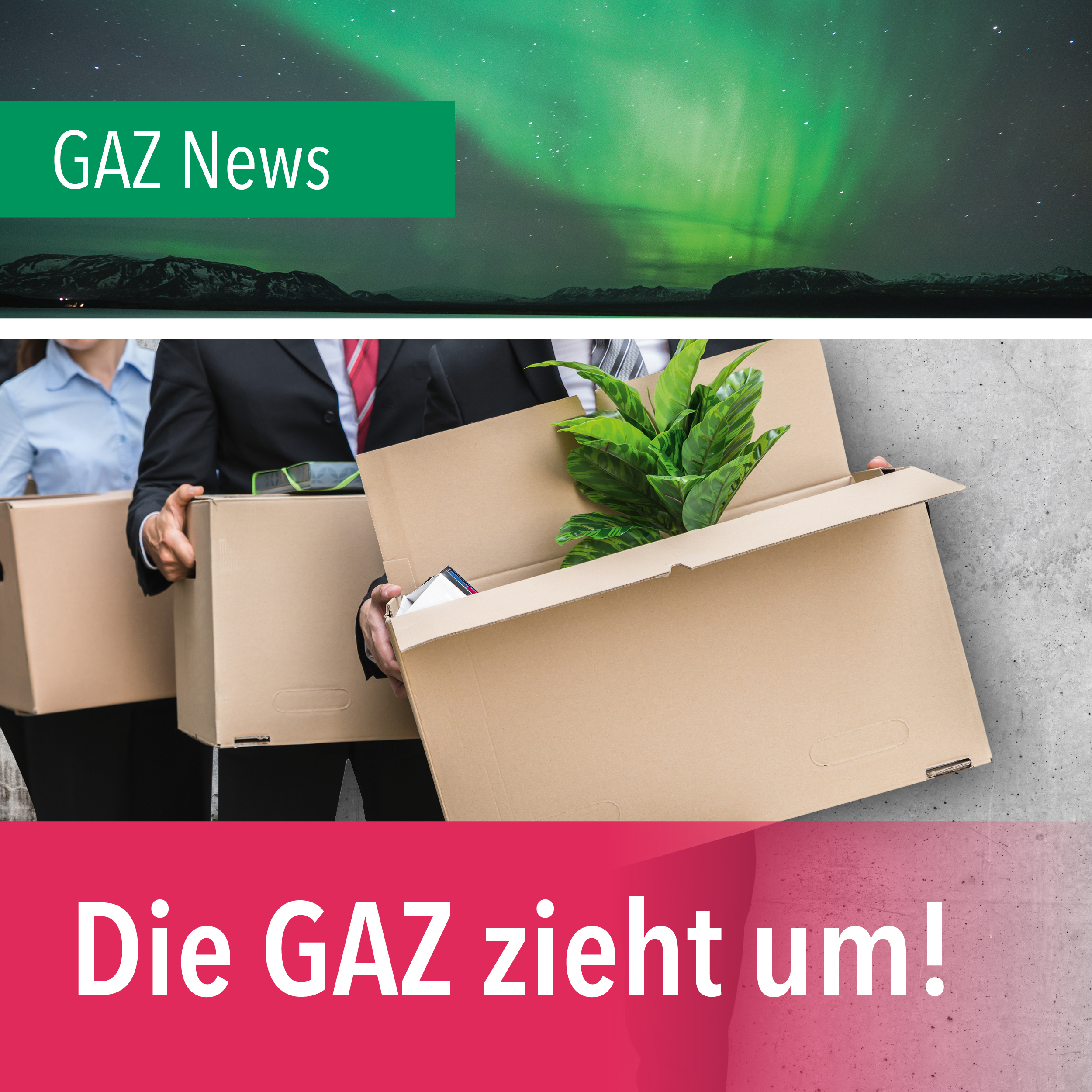 GAZ-News: Die GAZ zieht um!