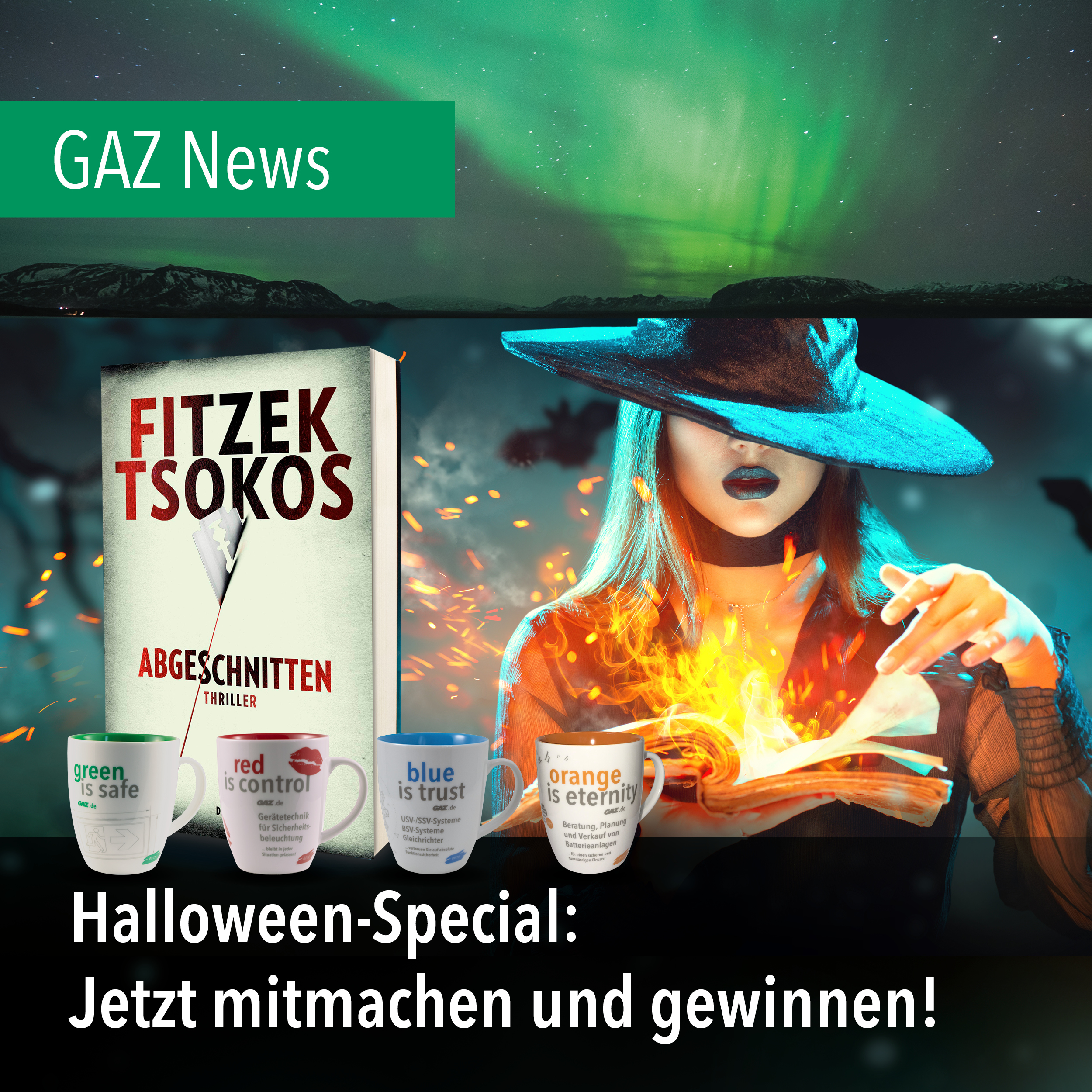GAZ-News: Halloween-Special – Suchen, teilen und gewinnen!