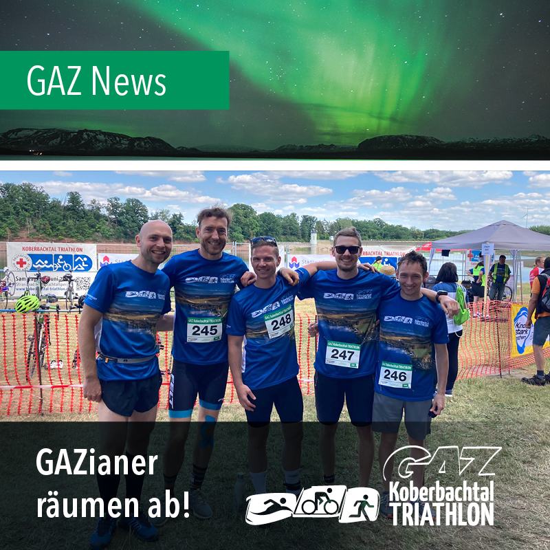 Gesunde Gutscheine für die Schulen – GAZianer räumen beim Koberbachtal Triathlon ab!